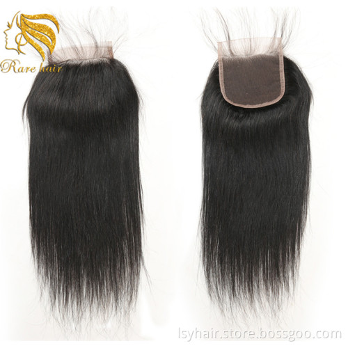 Longshengyuan Say Me Hair Brazilian Straight Closure 16 Inch Asian Hair Vendors Frontals and Closures Human Hair